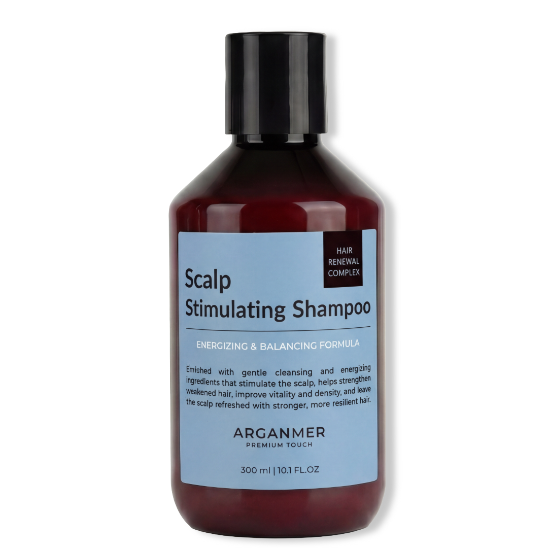 Arganmer Scalp Stimulating galvos odą stimuliuojantis šampūnas, 300ml