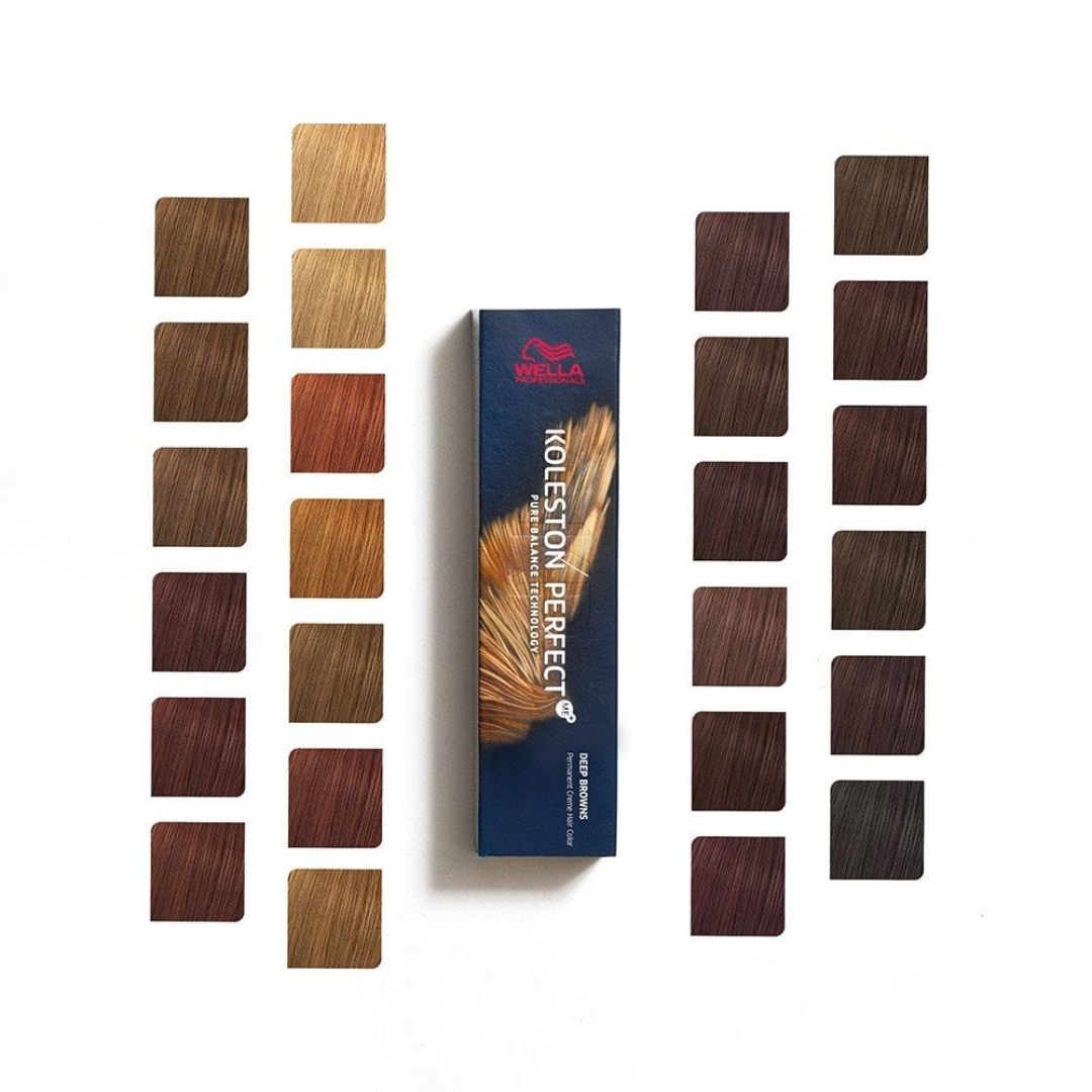 Wella Professionals Koleston Perfect ME+ Deep Browns ilgalaikiai plaukų dažai, 60ml
