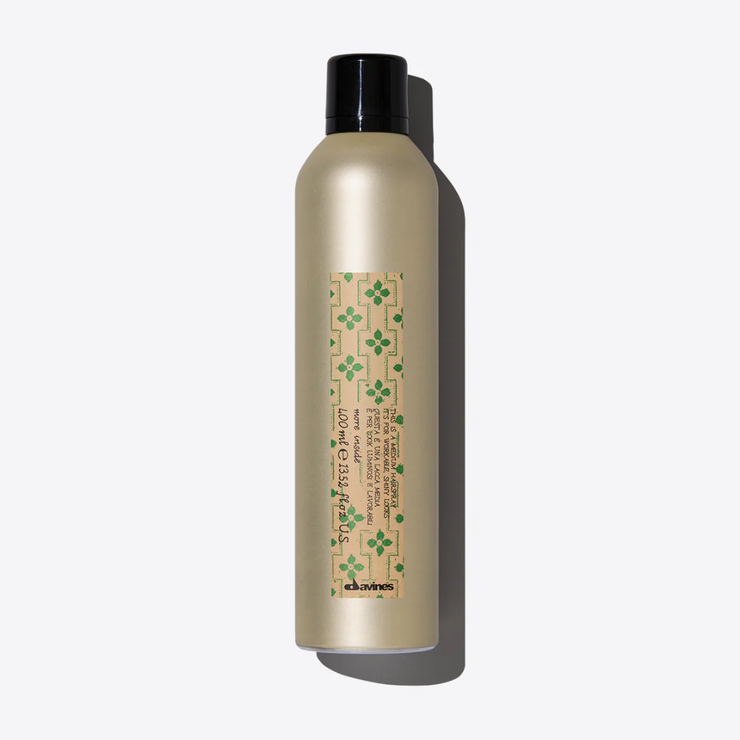 Davines Medium Hold vidutinio stiprumo plaukų lakas, 400ml