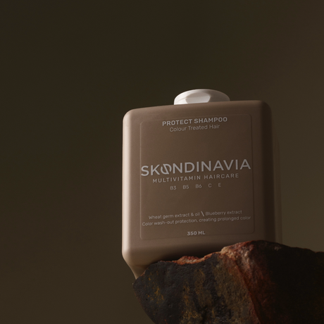 Skondinavia PROTECT spalvą saugantis šampūnas dažytiems plaukams, 350ml