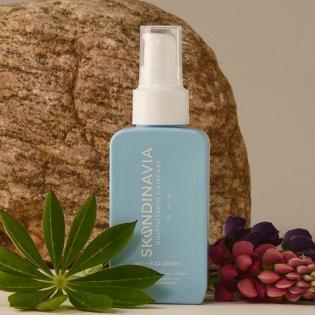 Skondinavia ANTI FRIZZ glotninamasis serumas nepaklusniems plaukams, 100ml