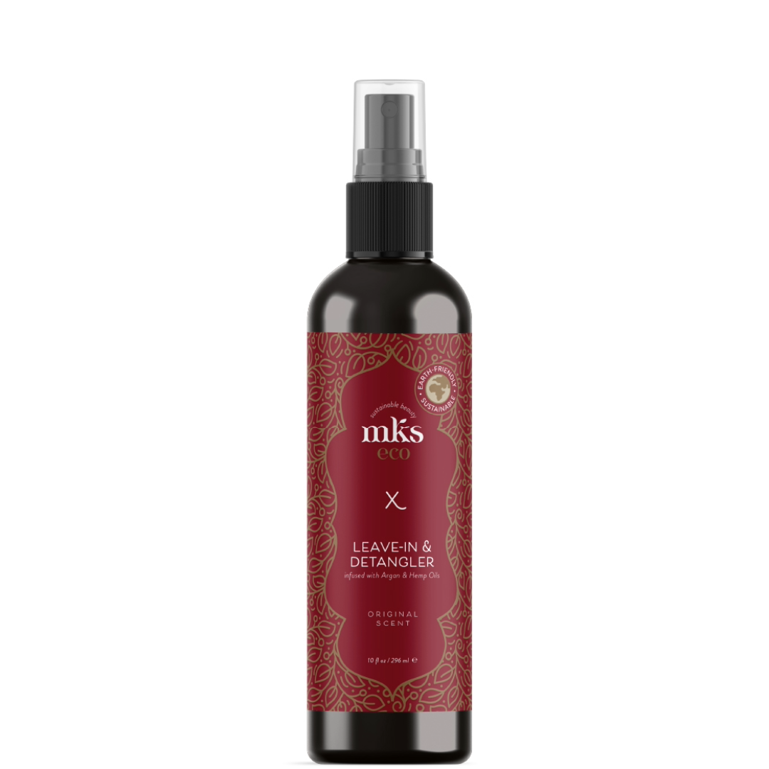 MKS eco X Leave-In & Detangler Original nenuplaunamas kondicionierius plaukams, 296 ml