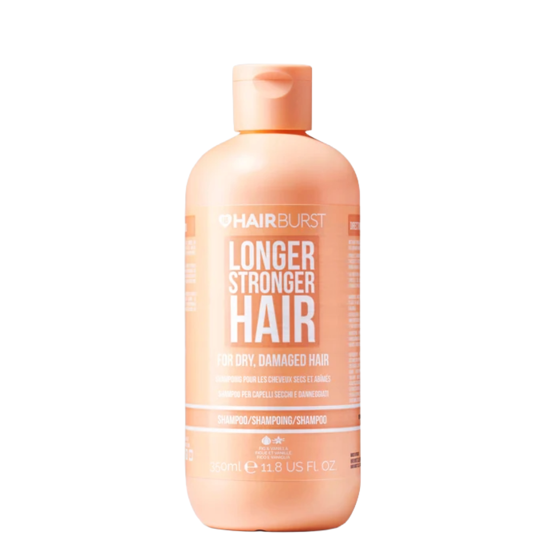 Hairburst Longer Stronger šampūnas sausiems ir pažeistiems plaukams, 350 ml