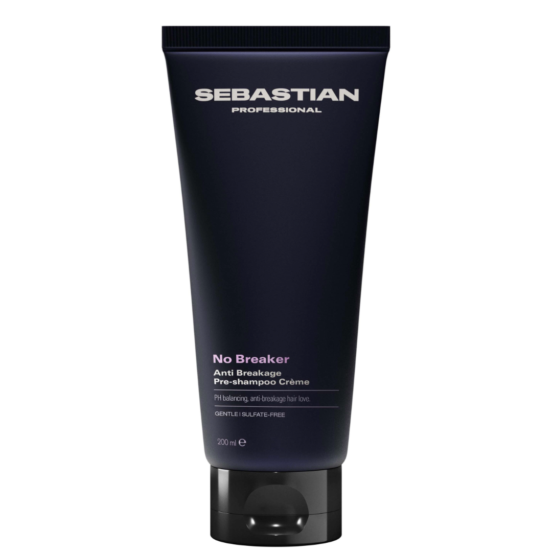 Sebastian Professional No Breaker Pre-Shampoo atkuriamasis paruošiamasis kreminis šampūnas pažeistiems plaukams, 200ml