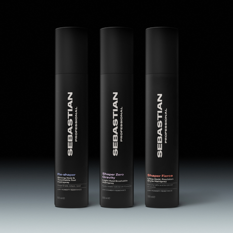 Sebastian Professional Shaper Fierce Max Hold stiprios fiksacijos plaukų lakas, 300ml