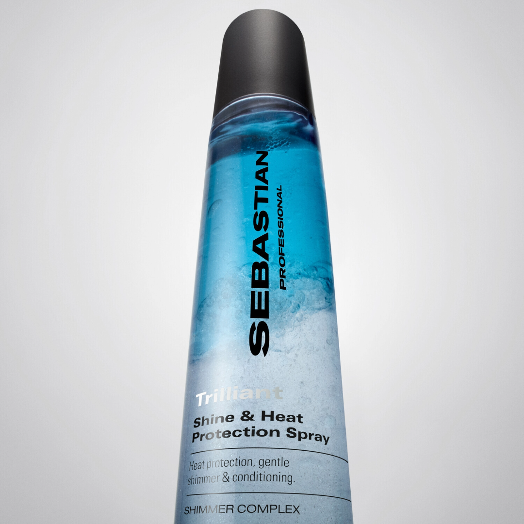 Sebastian Professional Trilliant Shine and Heat žvilgesio suteikiantis purškiklis su karščio apsauga, 150ml