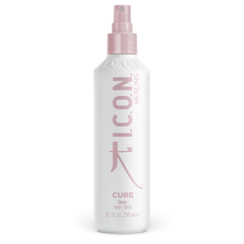 I.C.O.N. CURE Replenishing Spray – purškiama nenuplaunama drėkinimo priemonė plaukams, 250ml