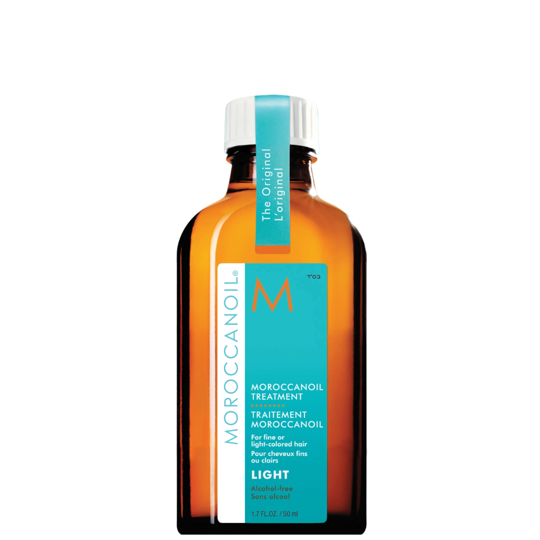 Moroccanoil Treatment Light argano aliejukas ploniems ir itin šviesiems plaukams, 50ml