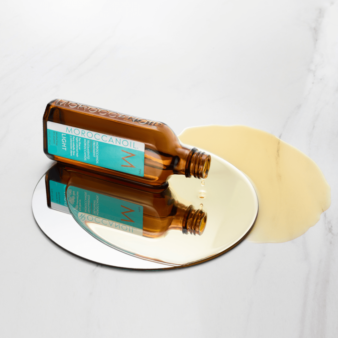 Moroccanoil Treatment Light argano aliejukas ploniems ir itin šviesiems plaukams, 10ml