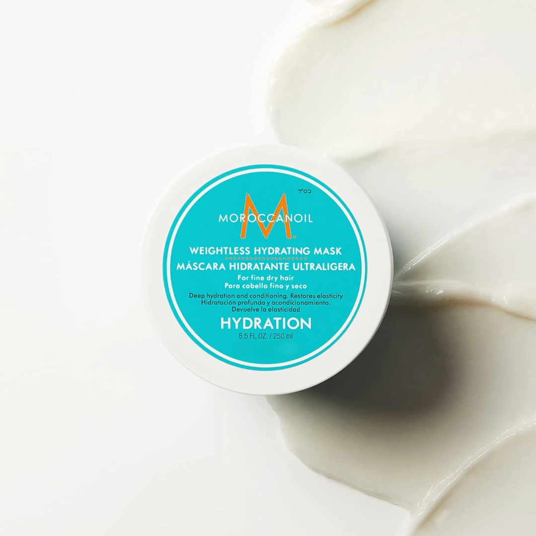 Moroccanoil Weightless Hydrating Mask besvorė drėkinanti kaukė, 250ml