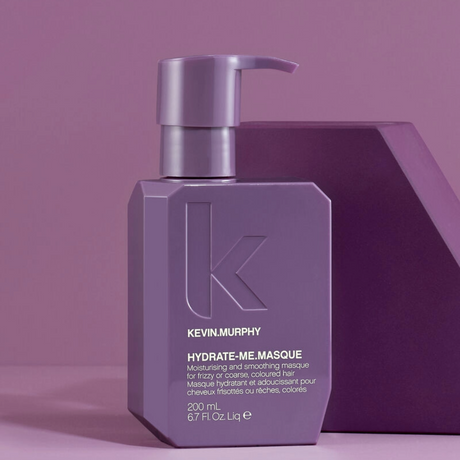 Kevin Murphy Hydrate-Me.Masque intensyviai drėkinanti kaukė garbanotiems, storiems ir dažytiems plaukams, 200ml