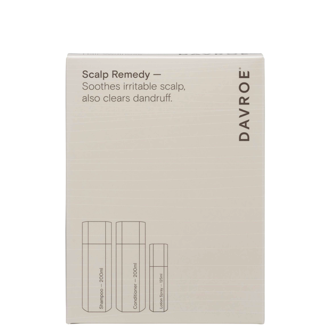 Davroe Scalp remedy rinkinys šampūnas ir kondicionierius (2x200ml) + losjonas (125ml)