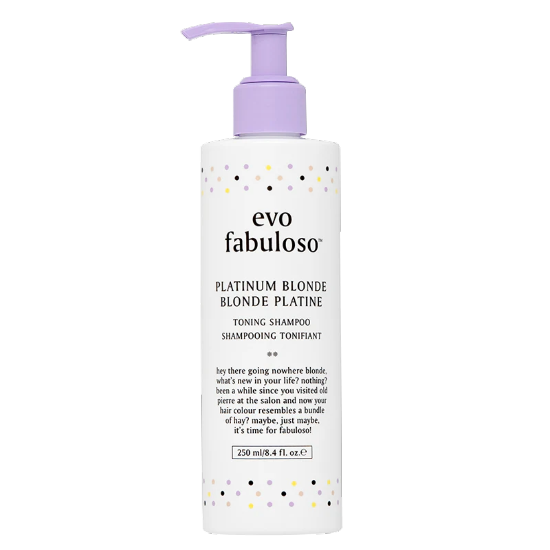 EVO FABULOSO Platinum Blonde tonuojantis šampūnas, 250ml