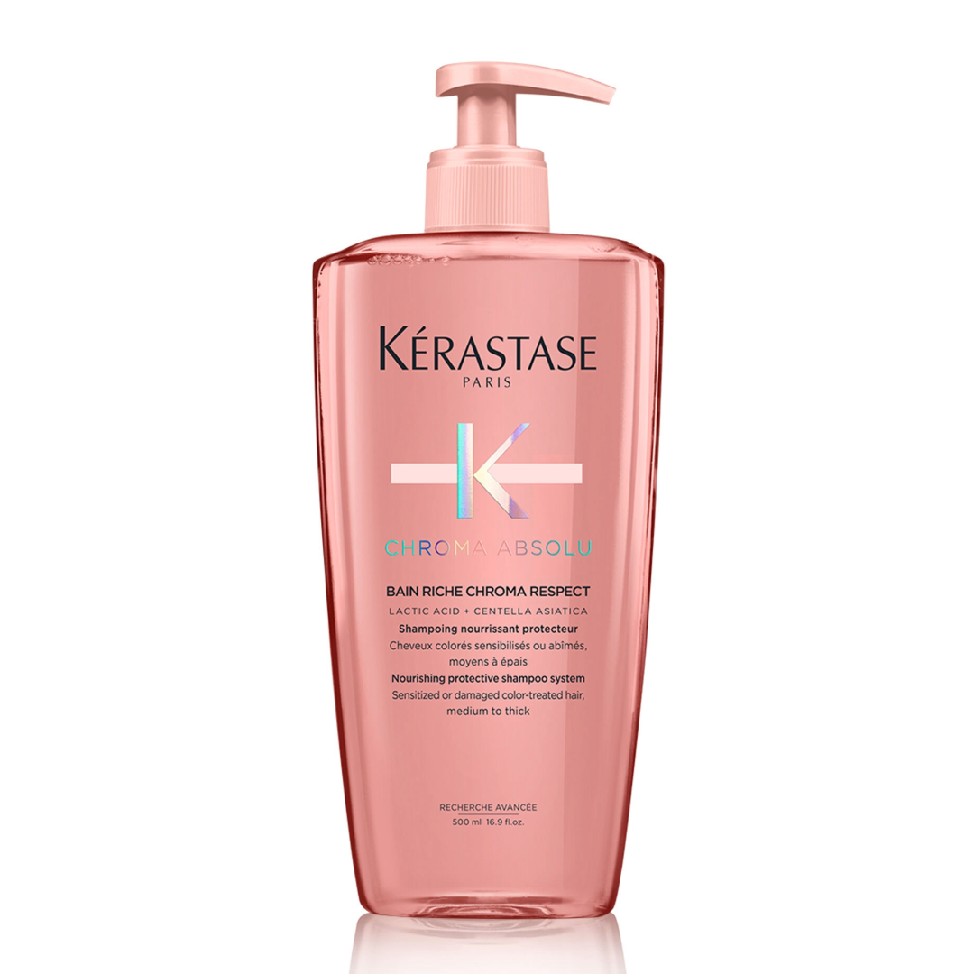 Kérastase Chroma Absolu Bain Riche Chroma Respect dažytų plaukų šampūnas, 500 ml
