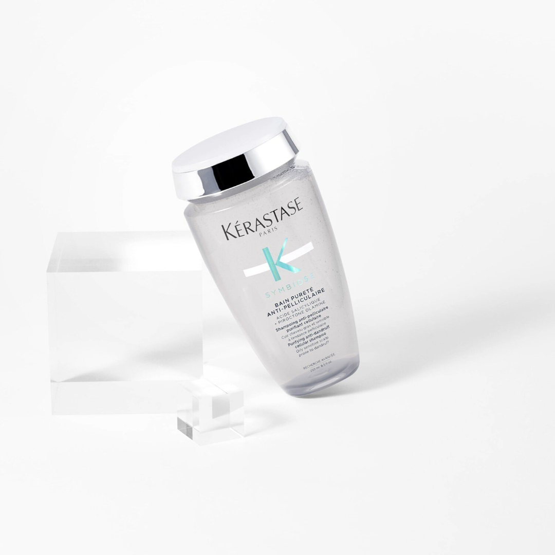 Kérastase Symbiose Bain Pureté Anti-Pelliculaire valomasis plaukų šampūnas nuo pleiskanų, 250ml