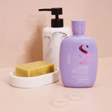 Alfaparf Semi di Lino Smooth Smoothing Low švelnus glotninantis šampūnas, 250ml