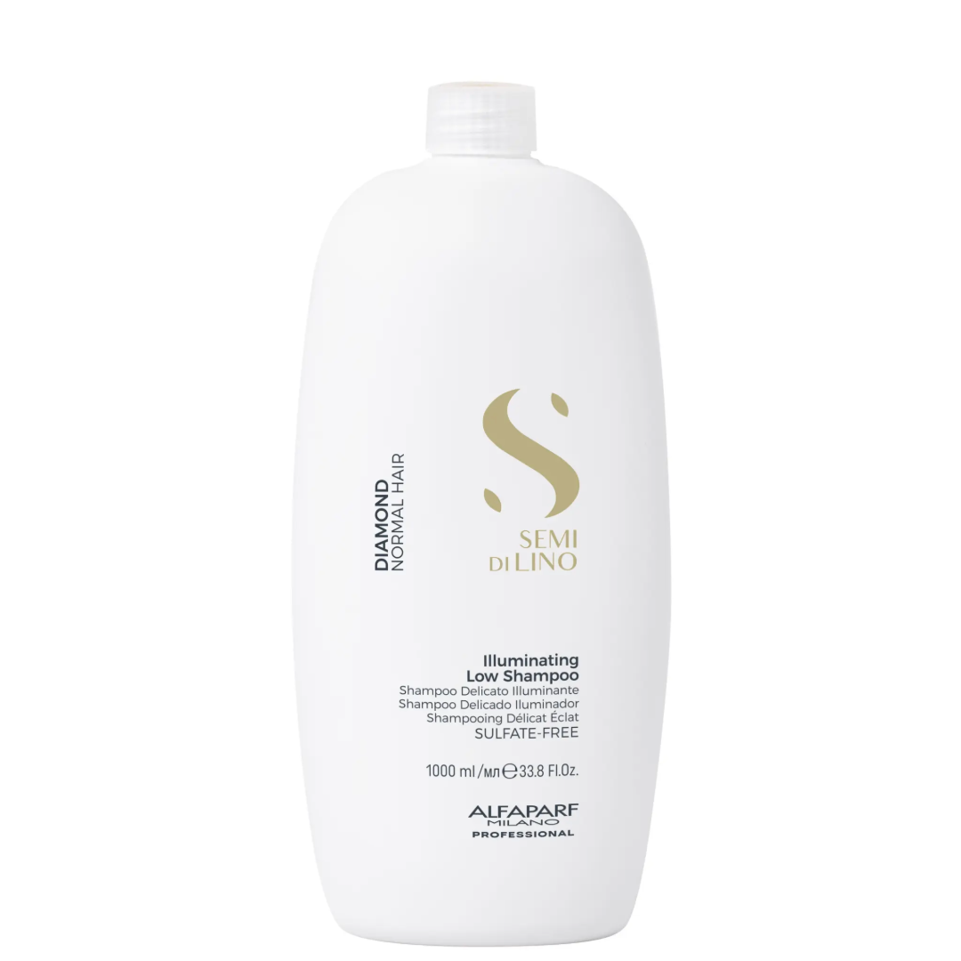 Alfaparf Semi Di Lino Diamond Illuminating Low deimantinio žvilgesio suteikiantis šampūnas, 1000ml