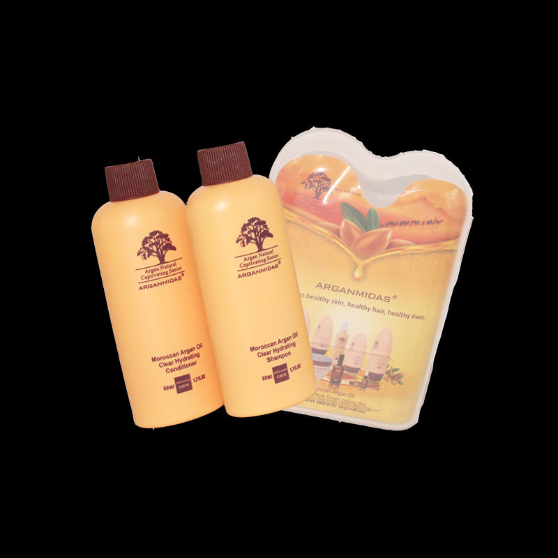 Arganmidas Moroccan Argan Oil kelioninis rinkinys, 2x50ml | InHair.lt