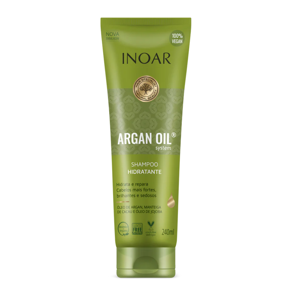 INOAR Argan Oil šampūnas, 240 ml | InHair.lt