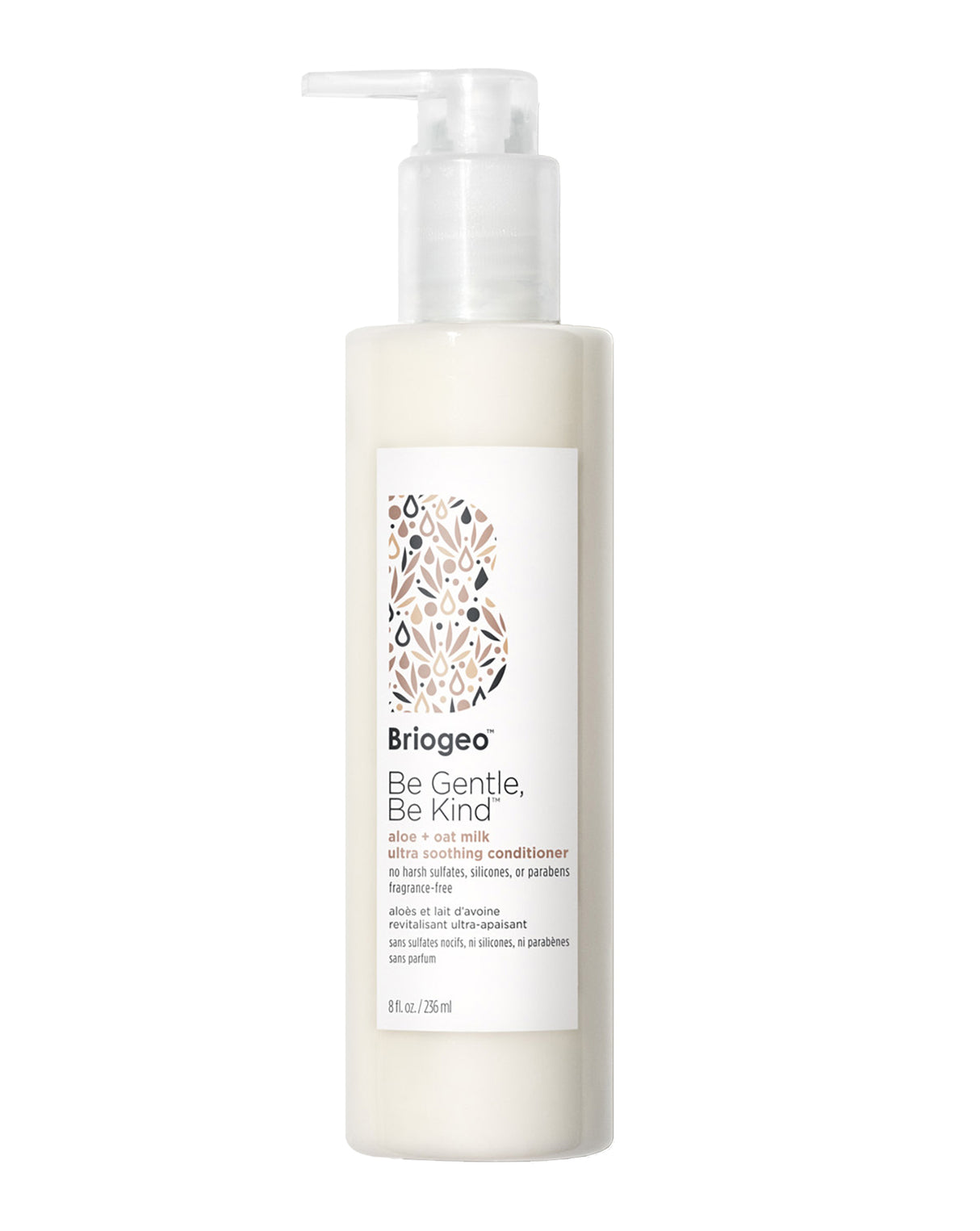 Briogeo Be Gentle, Be Kind™ Aloe+Oat milk bekvapis plaukų kondicionierius, 236 | InHair.lt