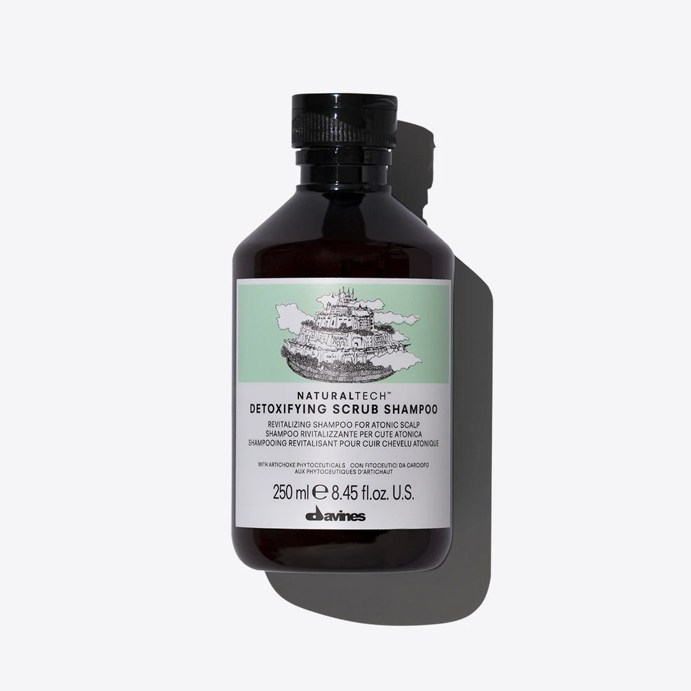 Davines Detoxifying Scrub valantis šampūnas, 250ml