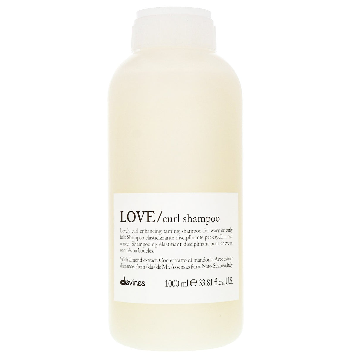 Davines LOVE šampūnas garbanotiems plaukams, 1000ml | InHair.lt