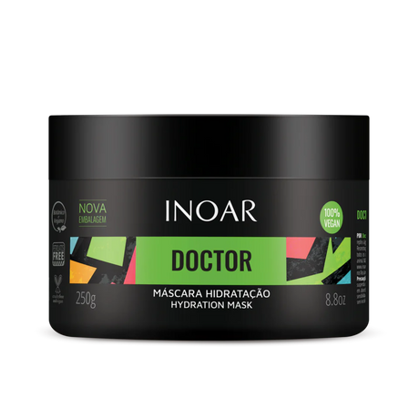 INOAR Doctor Hydrating Mask - drėkinanti kaukė, 250 g | InHair.lt