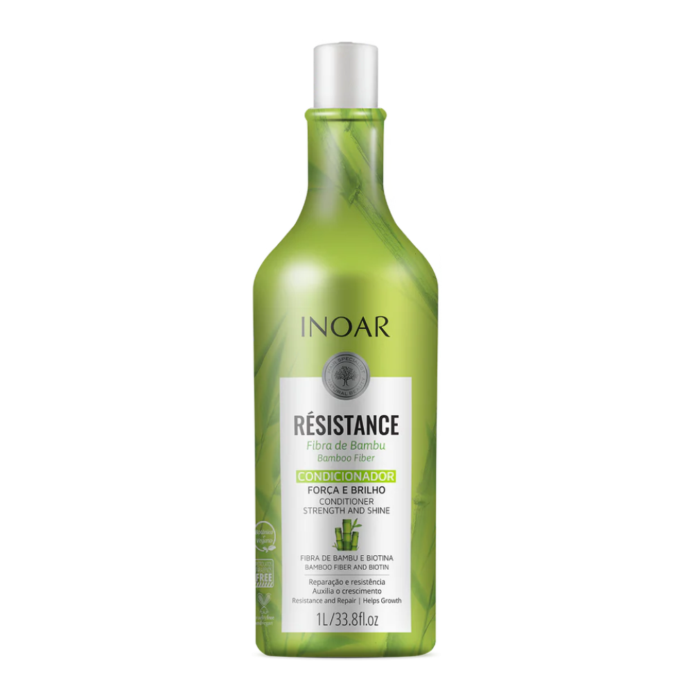 INOAR Resistance Fibra de Bambu kondicionierius, 1000 ml | InHair.lt