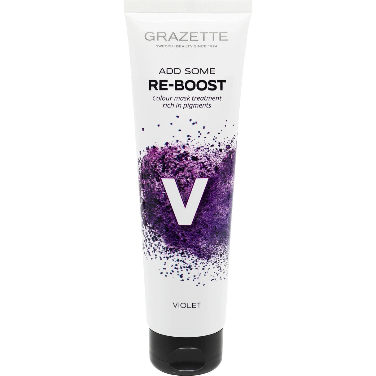 Grazette tonuojanti plaukų kaukė ADD SOME RE-BOOST - Violet, 150ml | InHair.lt