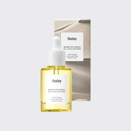 HUXLEY Oil Light and More lengvas drėkinamasis veido serumas, 30 ml | InHair.lt