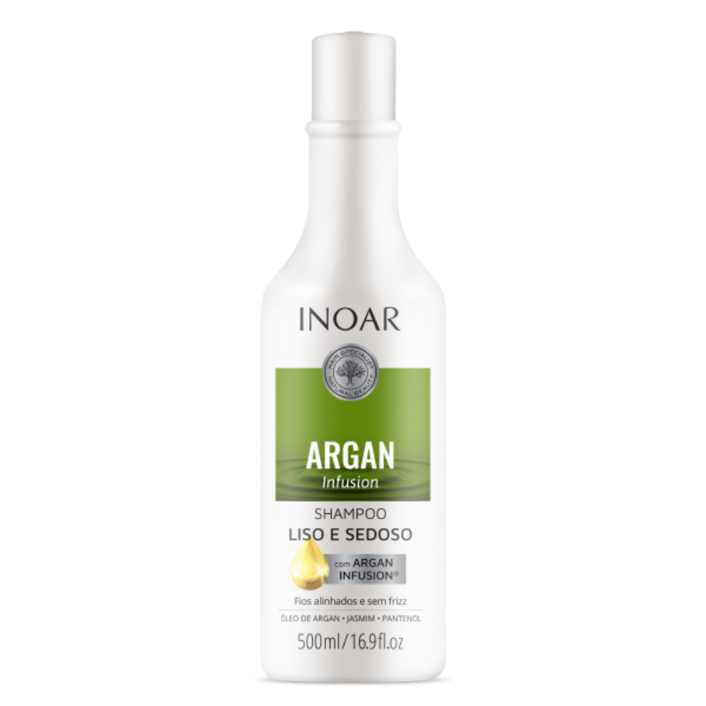 INOAR Argan Infusion Reconstruction šampūnas, 500 ml | InHair.lt