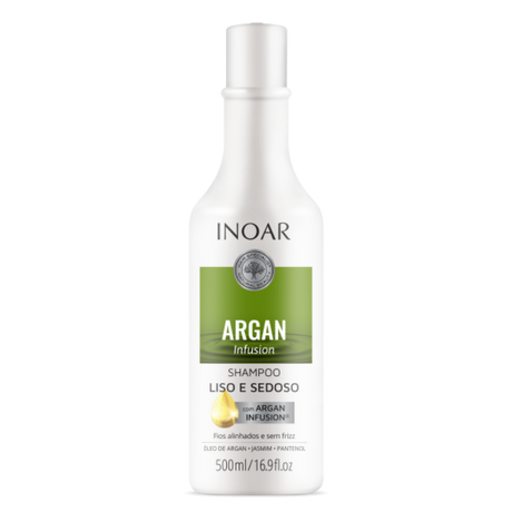 INOAR Argan Infusion Reconstruction šampūnas, 500 ml | InHair.lt