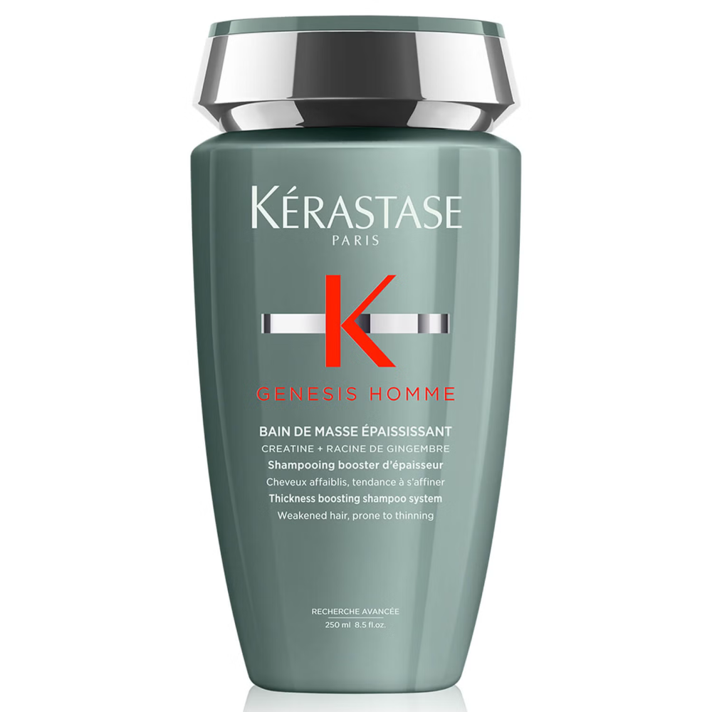 Kérastase Genesis Homme Bain De Masse Epaississant apimties suteikiantis šampūnas, 250 ml