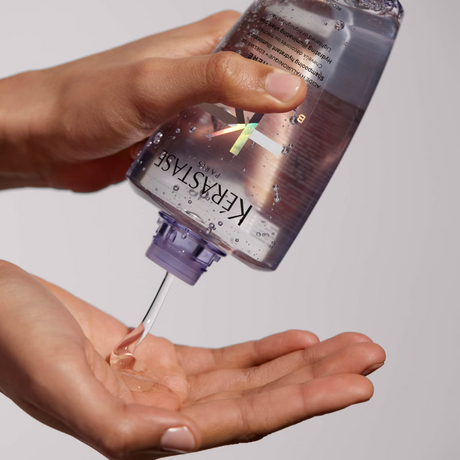 Kérastase Absolu Blond Bain Lumière žvilgesio suteikiantis drėkinamasis šampūnas šviesintiems plaukams, 500ml