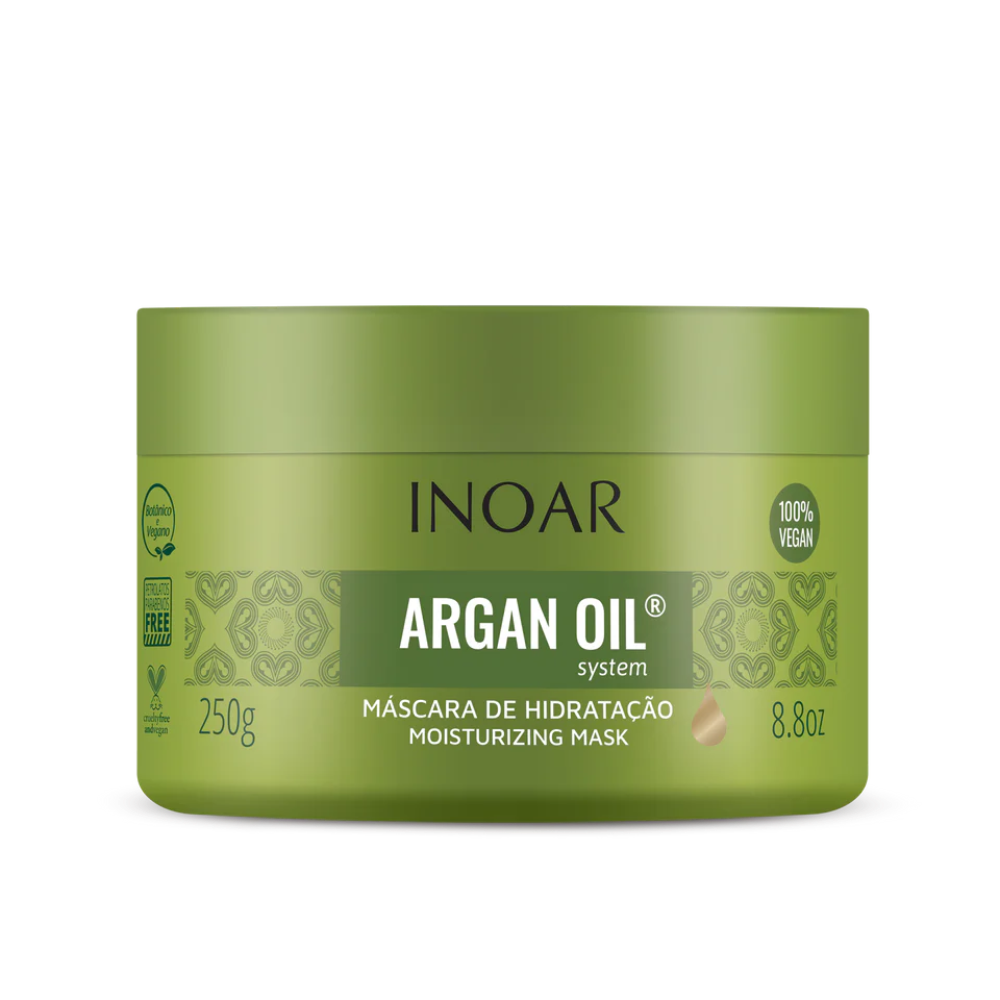 INOAR Argan Oil kaukė, 250g | InHair.lt