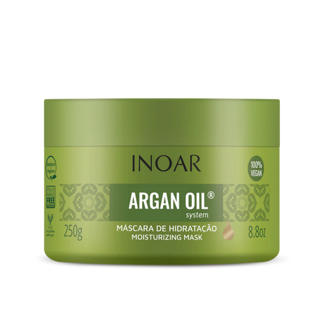 INOAR Argan Oil kaukė, 250g | InHair.lt