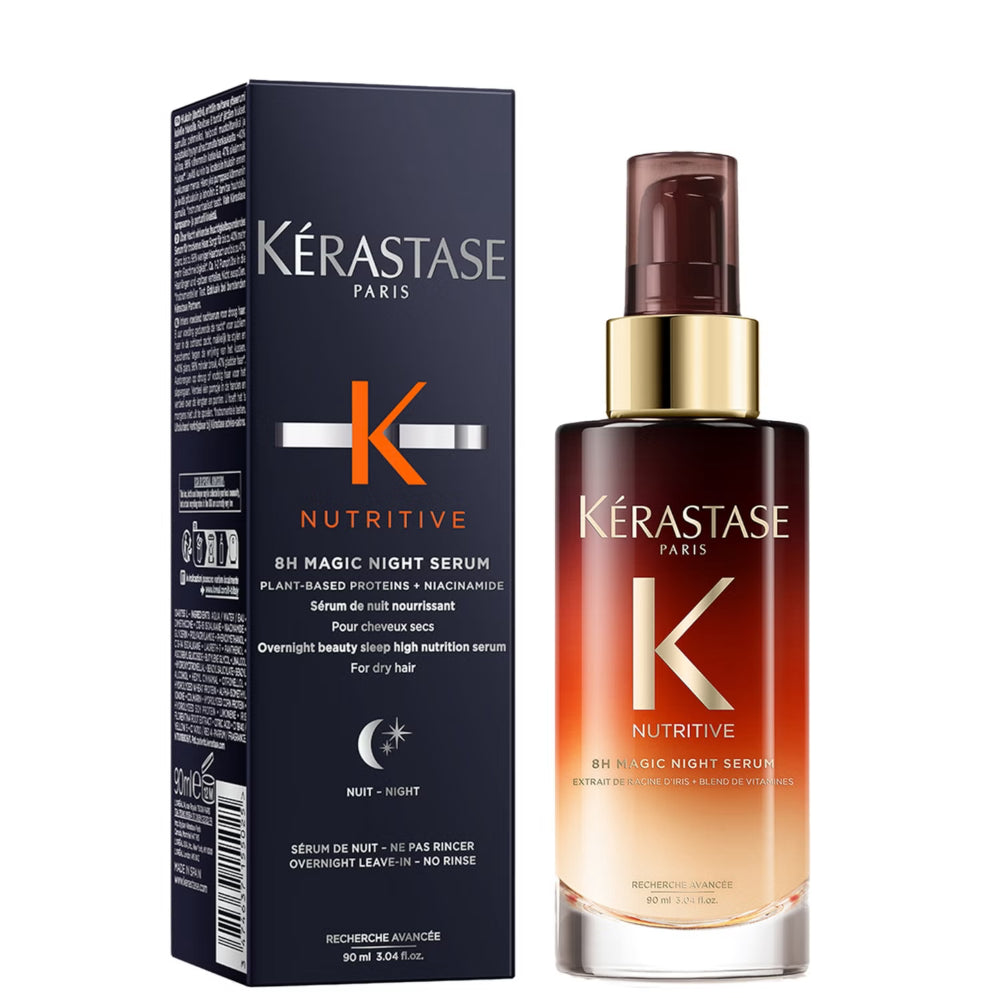 Kerastase Nutritive 8h Magic Night naktinis serumas plaukams, 90 ml | InHair.lt