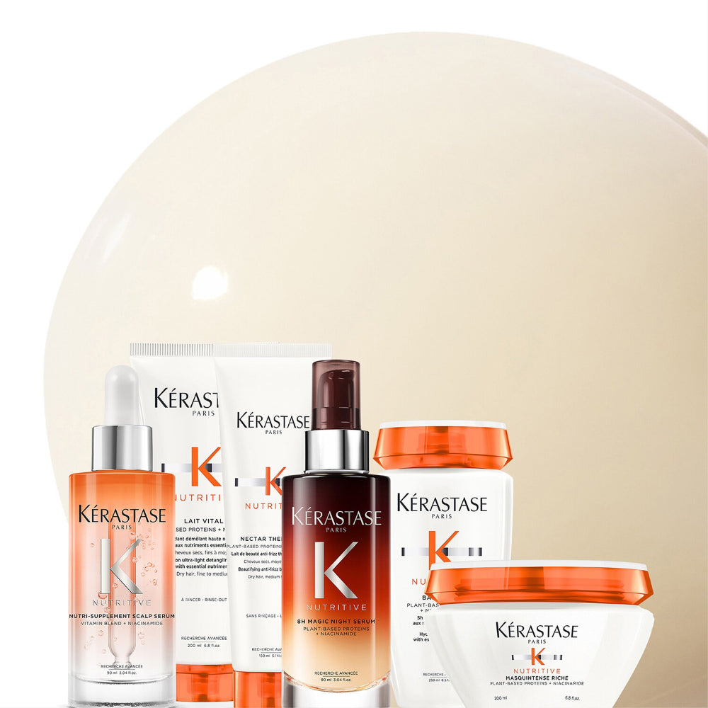 Kerastase Nutritive 8h Magic Night naktinis serumas plaukams, 90 ml | InHair.lt