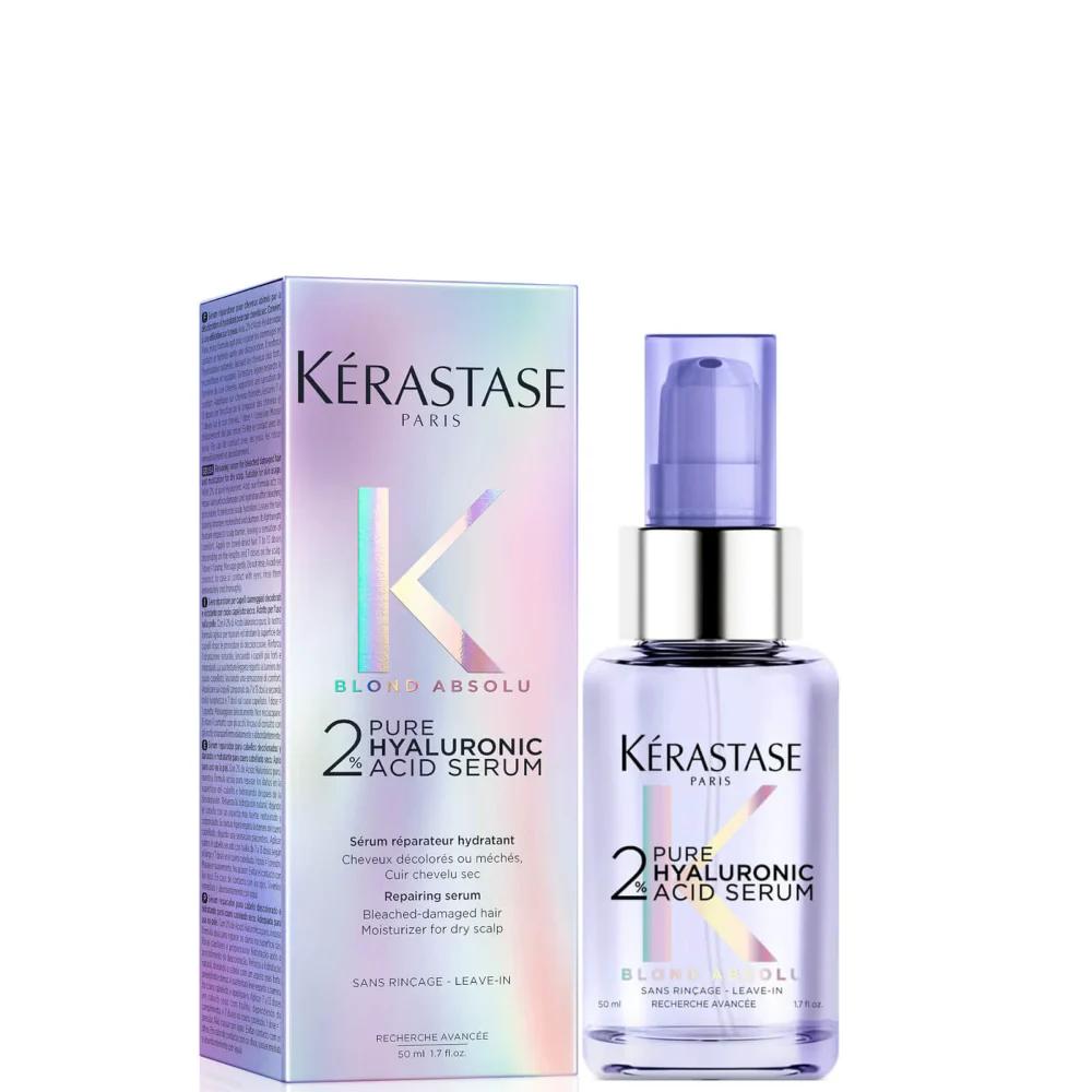 Kerastase Blond Absolu 2% Pure Hyaluronic Acid puoselėjamasis serumas, 50ml | InHair.lt