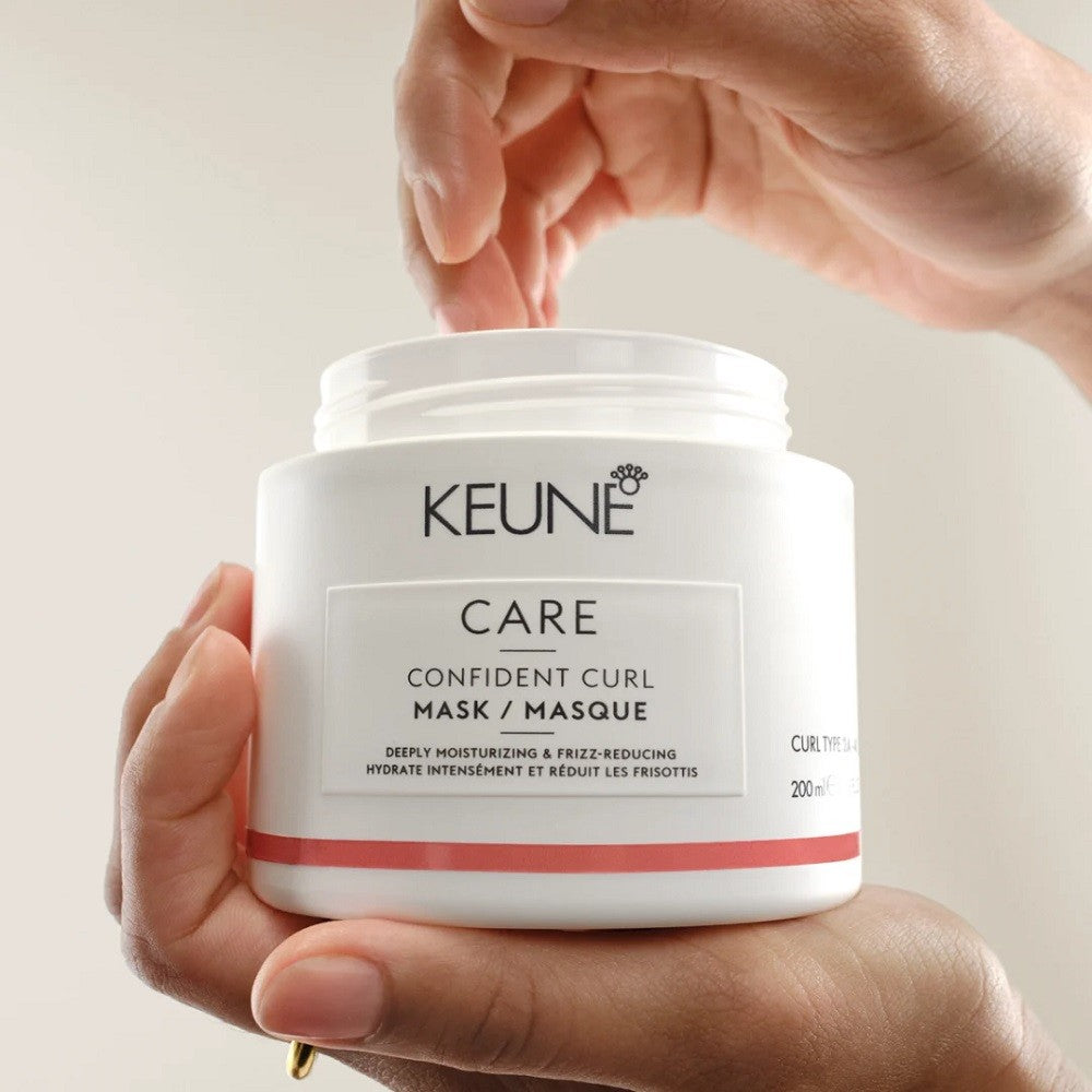 Keune Confident Curl plaukų kaukė, 200ml | InHair.lt