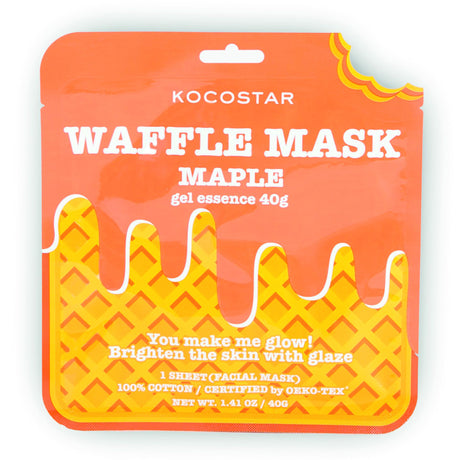 KOCOSTAR Waffle Maple veido kaukė, 40g | InHair.lt