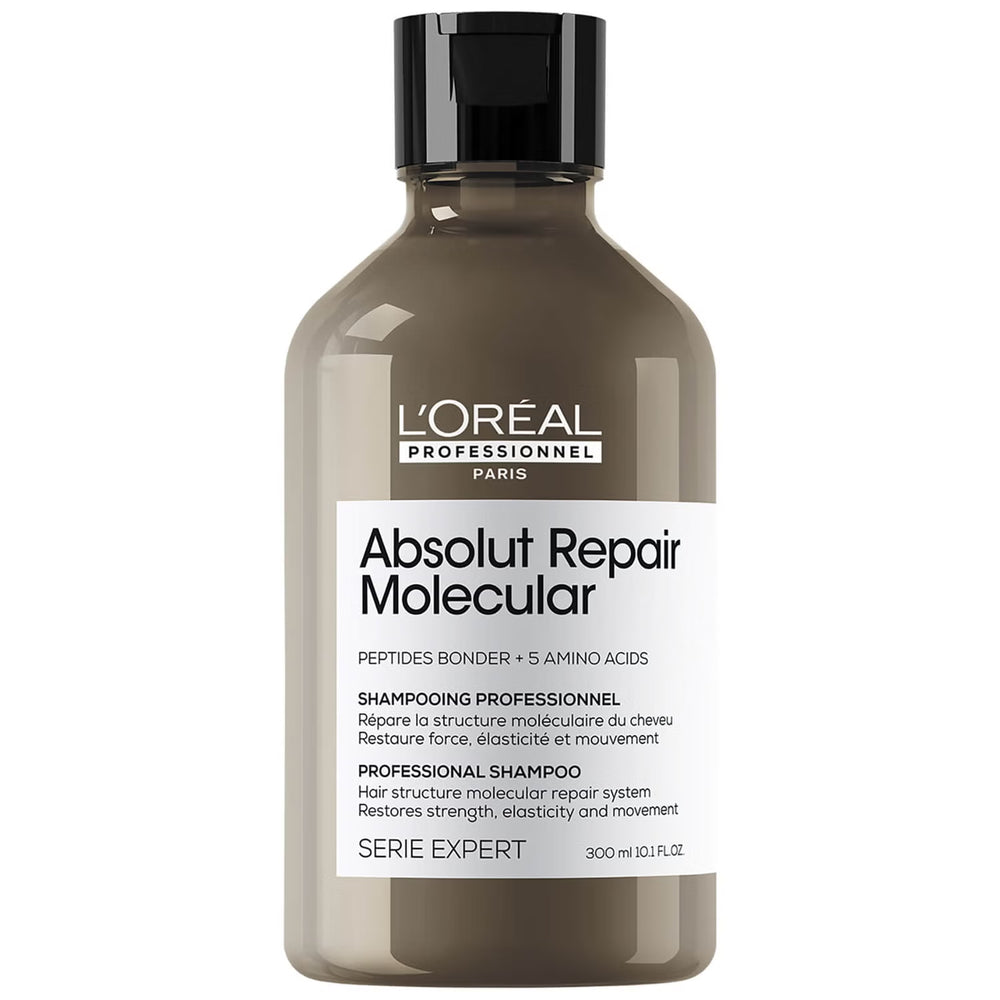 L'oreal Professionnel Absolut Repair Molecular šampūnas pažeistiems plaukams, 300 ml | InHair.lt