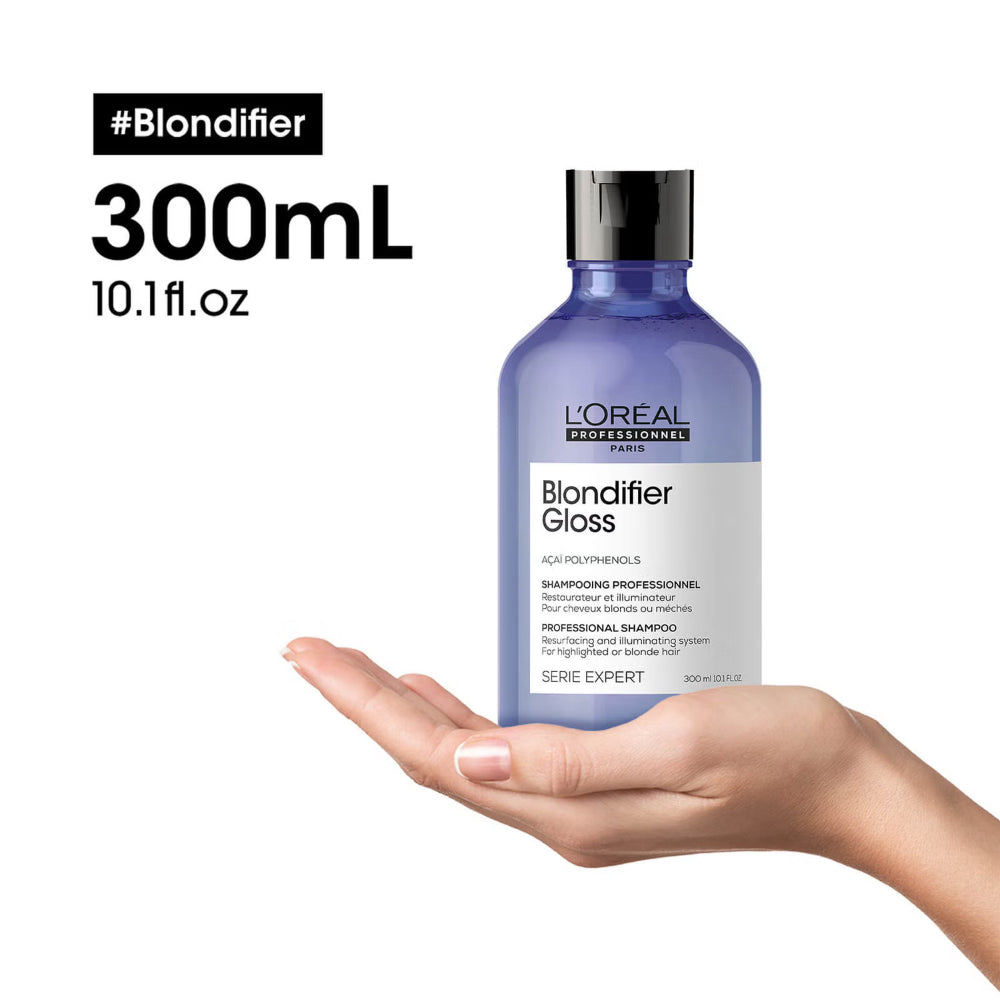 L'Oreal Professionnel Blondifier Gloss šampūnas, 300 ml | InHair.lt