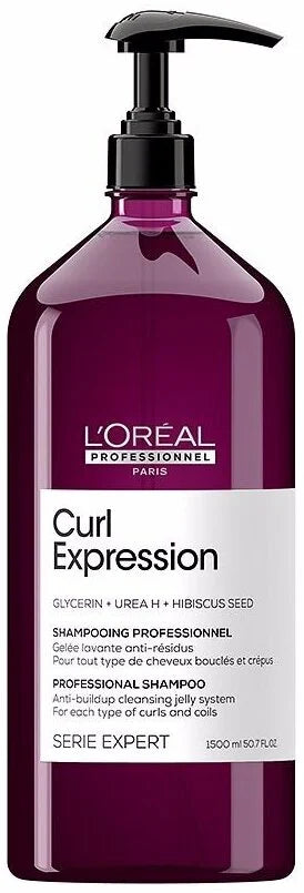 L‘Oreal Professionnel Curl Expression gelinis valomasis šampūnas, 1500 ml