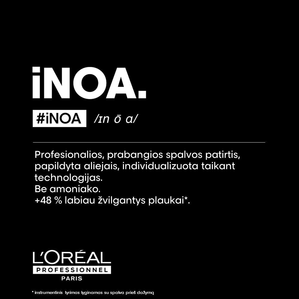 L‘Oreal Professionnel iNOA NEW beamoniakiai plaukų dažai, 60g | InHair.lt