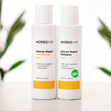 MORRISHAIR Intense Repair Holiday rinkinys pažeistiems plaukams, 100ml+100ml | InHair.lt