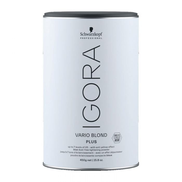 Schwarzkopf Igora Vario Blond Plus plaukų šviesinimo milteliai, 450g | InHair.lt