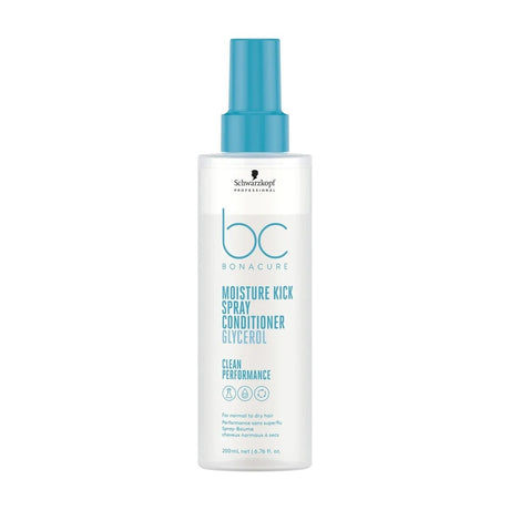 Schwarzkopf Professional Bonacure Moisture Kick purškiamas kondicionierius, 200ml | InHair.lt