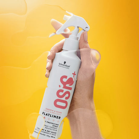 Schwarzkopf Professional OSiS+ Flatliner plaukus tiesinanti apsauga nuo karščio, 200ml | InHair.lt