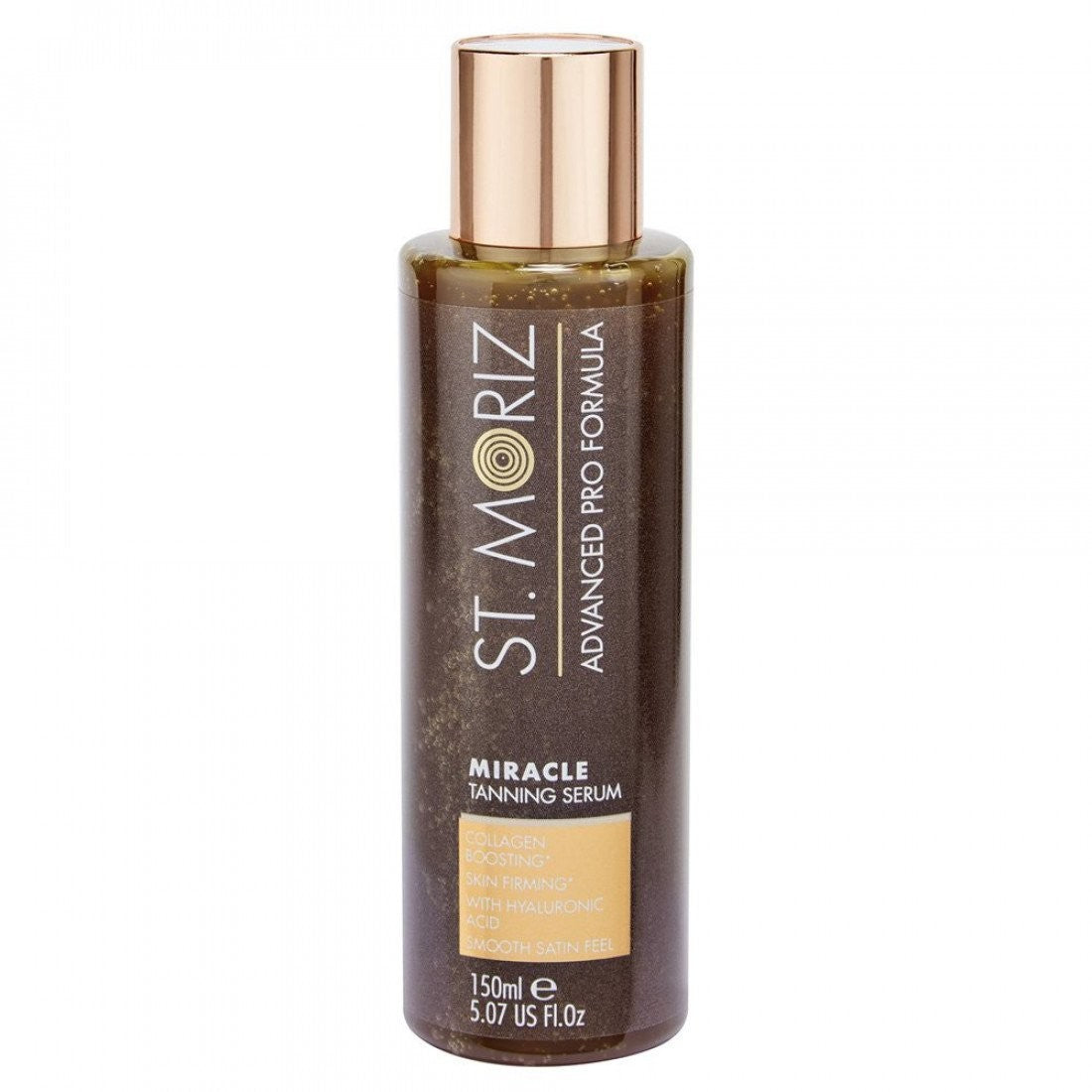 ST. MORIZ Advanced Miracle Tanning glotninantis savaiminio įdegio serumas Light, 150 ml | InHair.lt